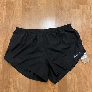 Nike Women’s Dri-FIT Running Shorts – XL – Black – New with Tags
